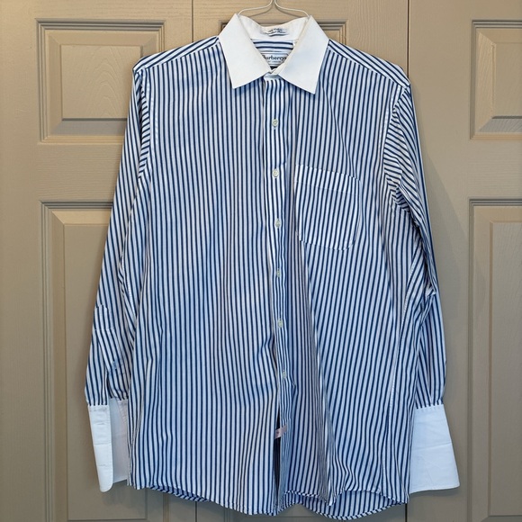Men’s BURBERRYS of London mens cuff link dress shirt - Picture 1 of 7